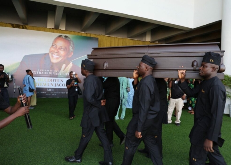 Nollywood Icon Olu Jacobs laid to rest in Lagos as Actors, others honour legacy