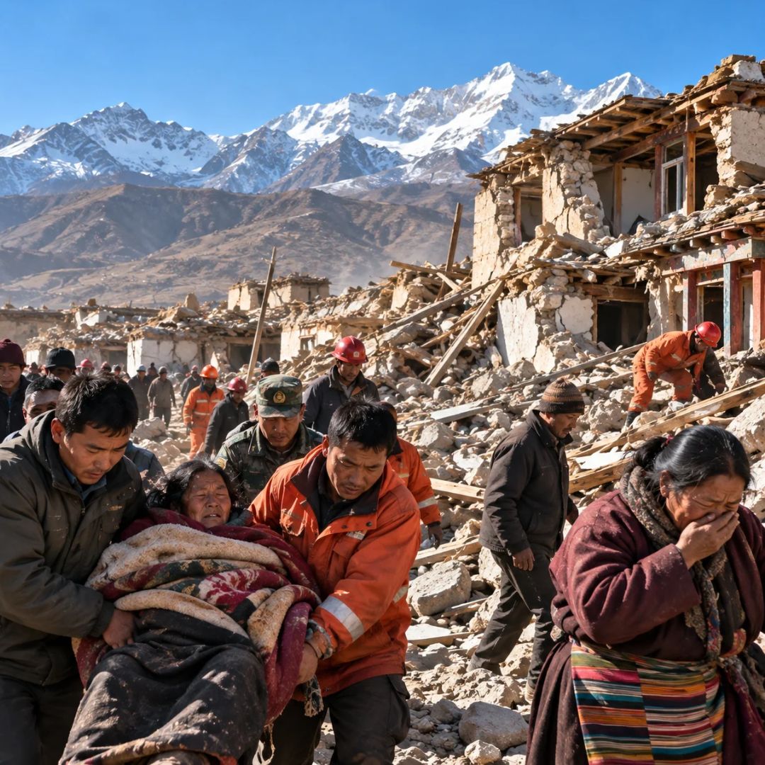 Tibet Earthquake Kills 16, Injures 65 as Hundreds of Homes Collapse