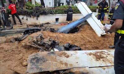 Many feared dead as Nigerian Air Force aircraft crashes in Ondo