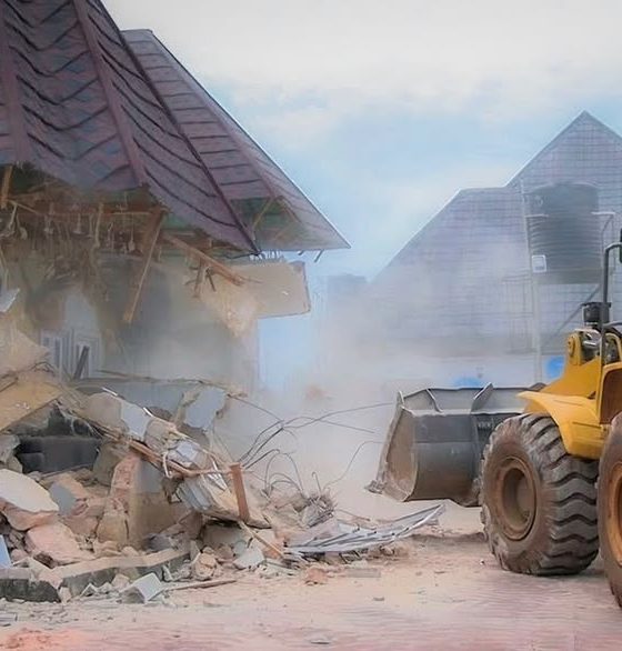 Edo Tears Down Home of Suspected Organ Harvester After Woman's Death