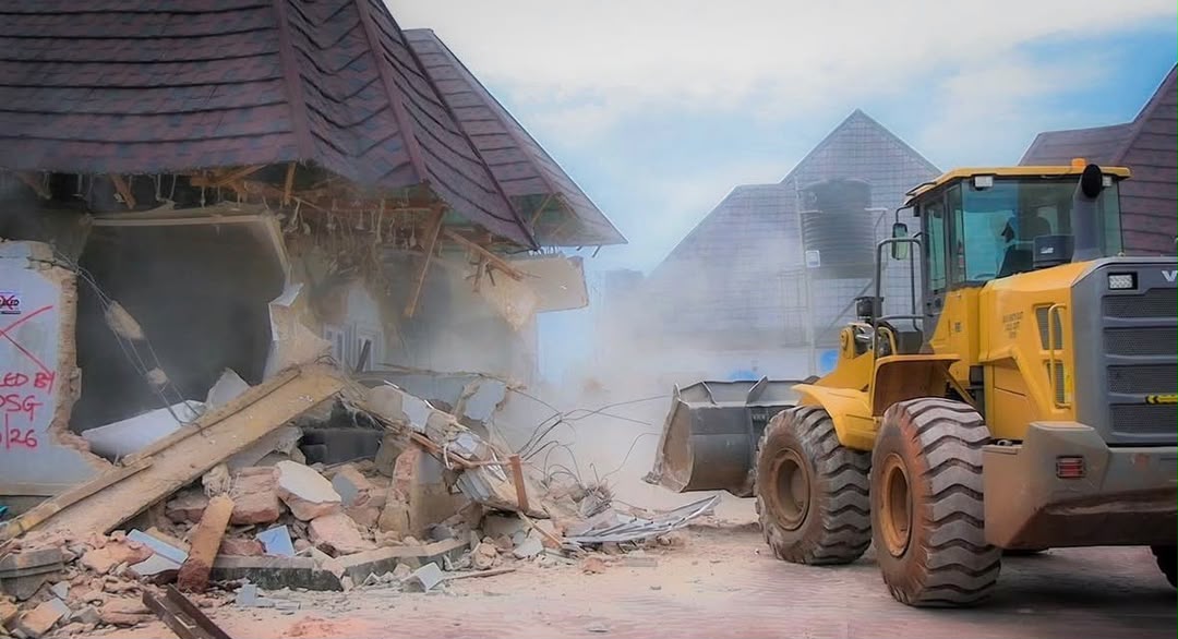 Edo Tears Down Home of Suspected Organ Harvester After Woman's Death