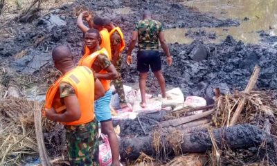 NAF lowers water level at Ondo crash site as recovery enters 14th day