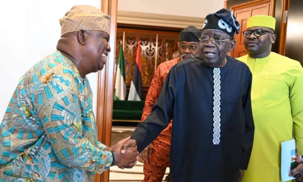 Yayi meets Tinubu, commends federal support for Ogun projects