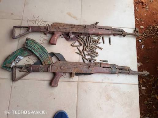 Police arrest suspected ‘One-Chance’ robbers, recover two AK-47 rifles
