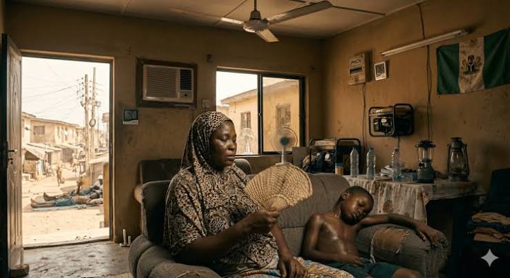 No Light, No Sleep: Nigerians battle heatwave amid erratic power supply