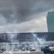Police fire tear gas at #EndSARS anniversary gathering at Lekki toll gate [VIDEO]