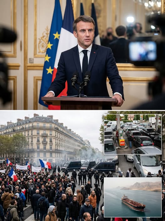 Macron blames Iran war for rising fuel prices, cost-of-living crisis in France